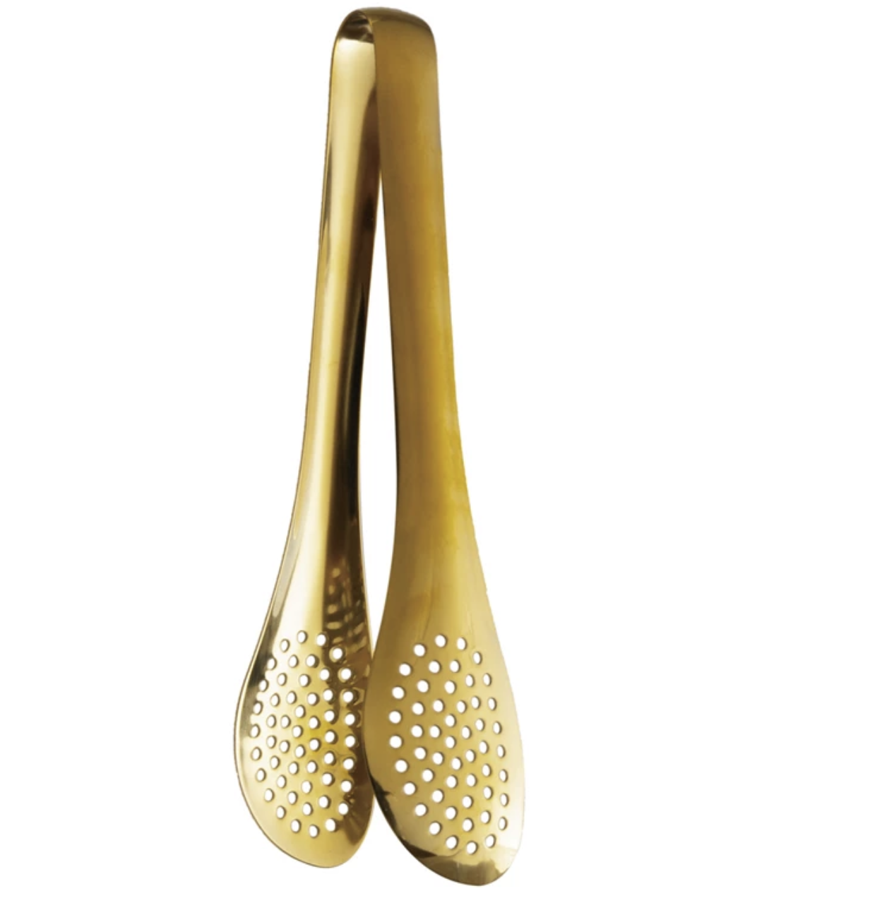 Gold Slotted Tongs