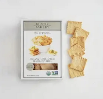 Flatbread Bites - Olive Oil &amp; Sel Gris