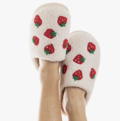 Strawberry Slippers M/L