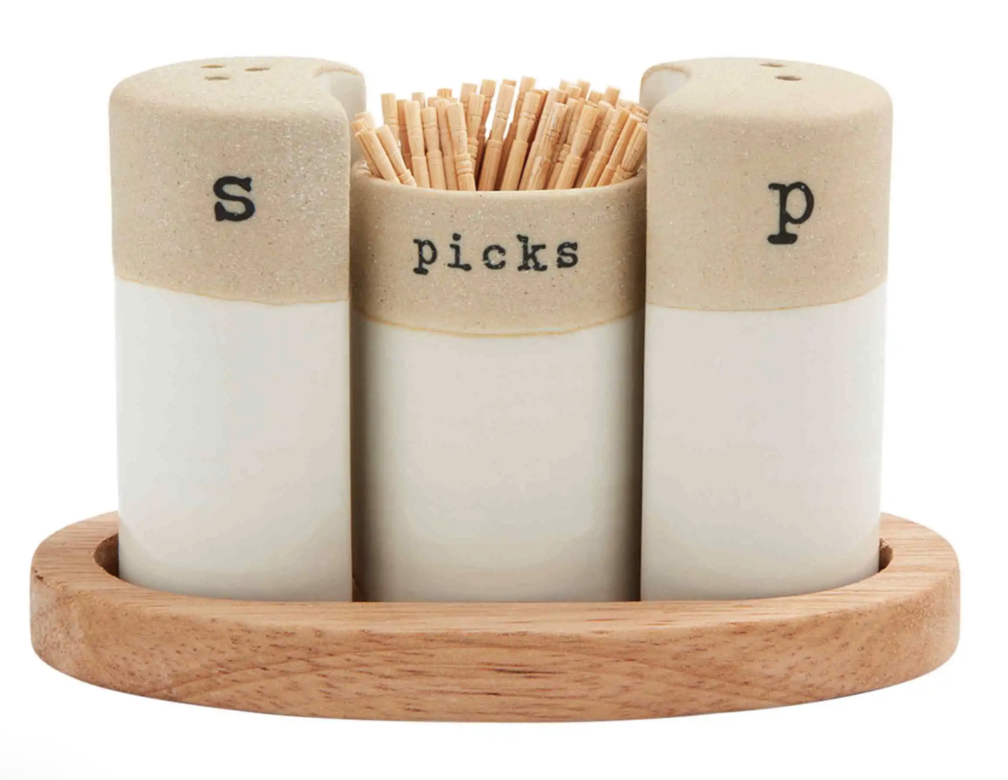 Salt and Pepper Toothpick Set