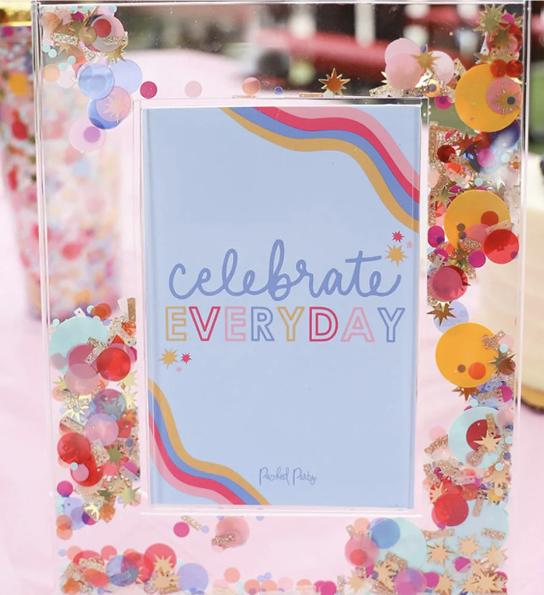 Celebrate Everyday Confetti Frame