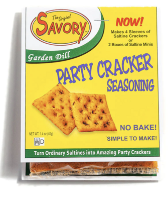 Savory Party Cracker Seasoning - Garden Dill