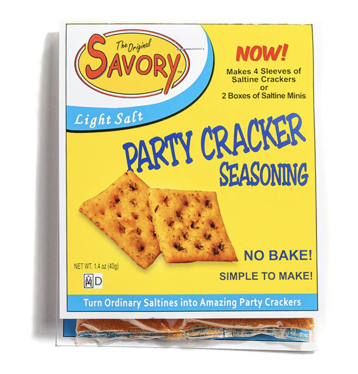 Savory Party Cracker Seasoning - Light Salt