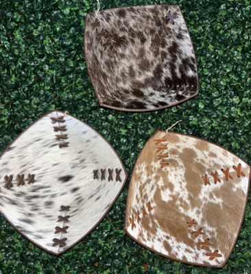 Small Leather Bowls