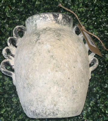 Small Ribbon Handle Vase