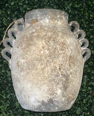 Large Ribbon Handle Vase