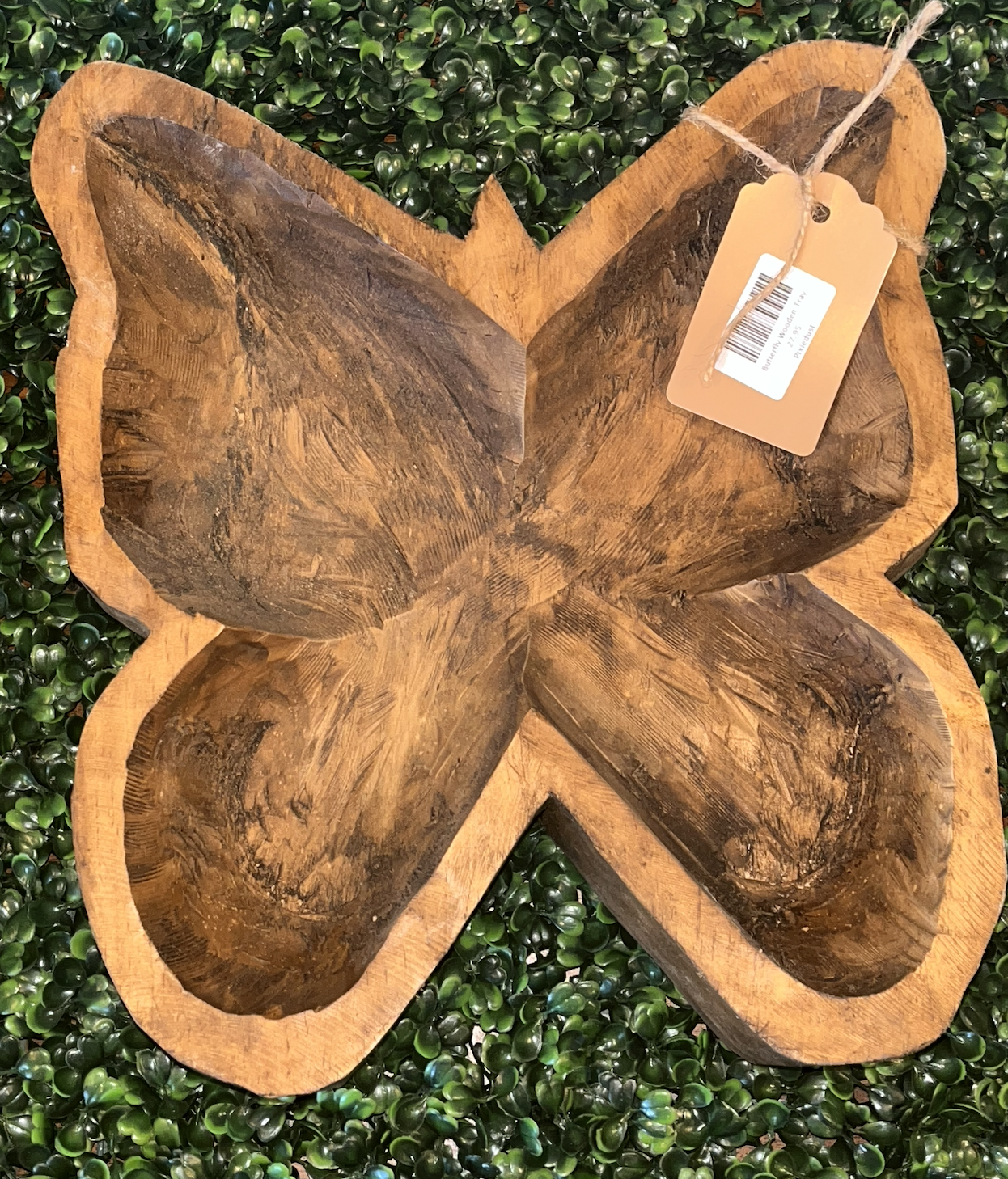 Butterfly Wooden Tray