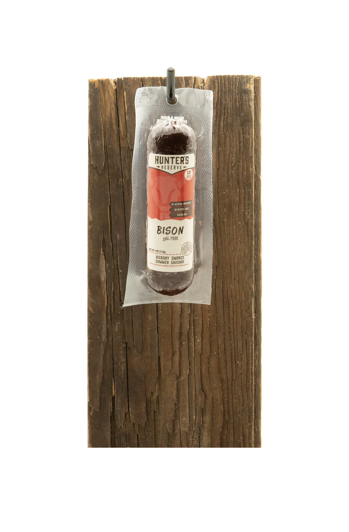 Bison summer sausage 4oz