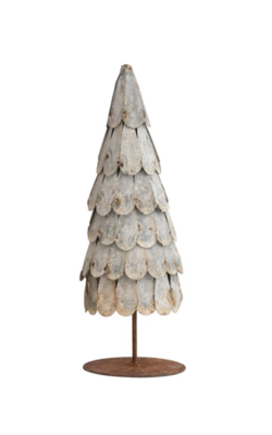 Rusted Metal Christmas Tree