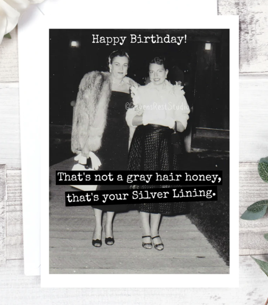 That's Not grey hair card