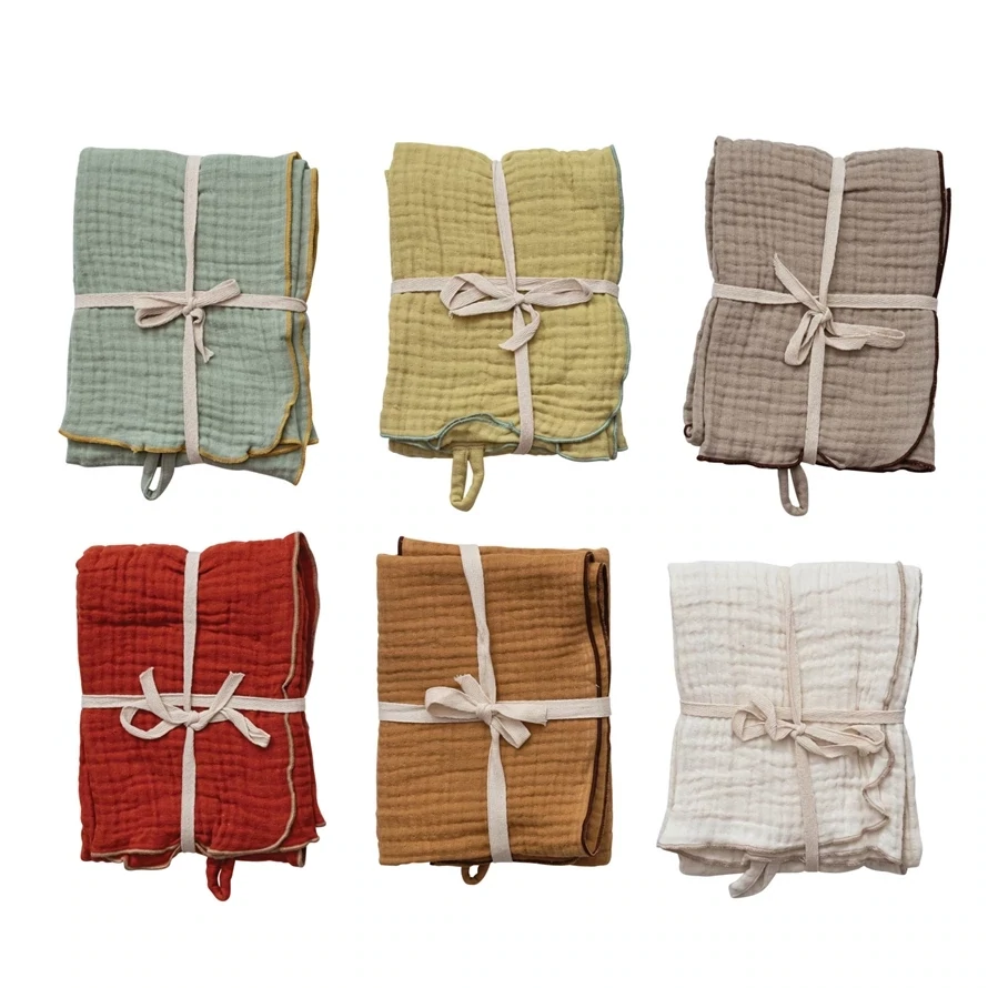 Woven Cotton Cloths - 6 Colors