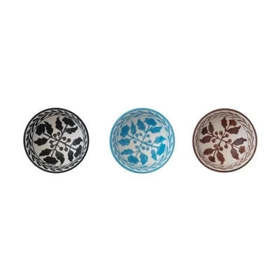 Small Stoneware Bowls - 3 Colors