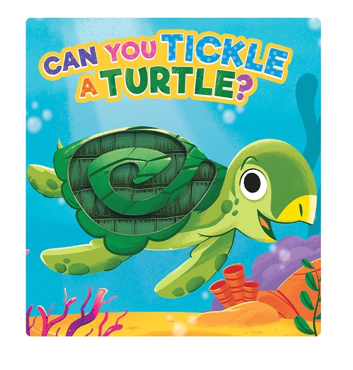 Tickle a turtle book