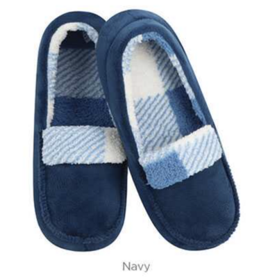 Mens Navy Snoozies