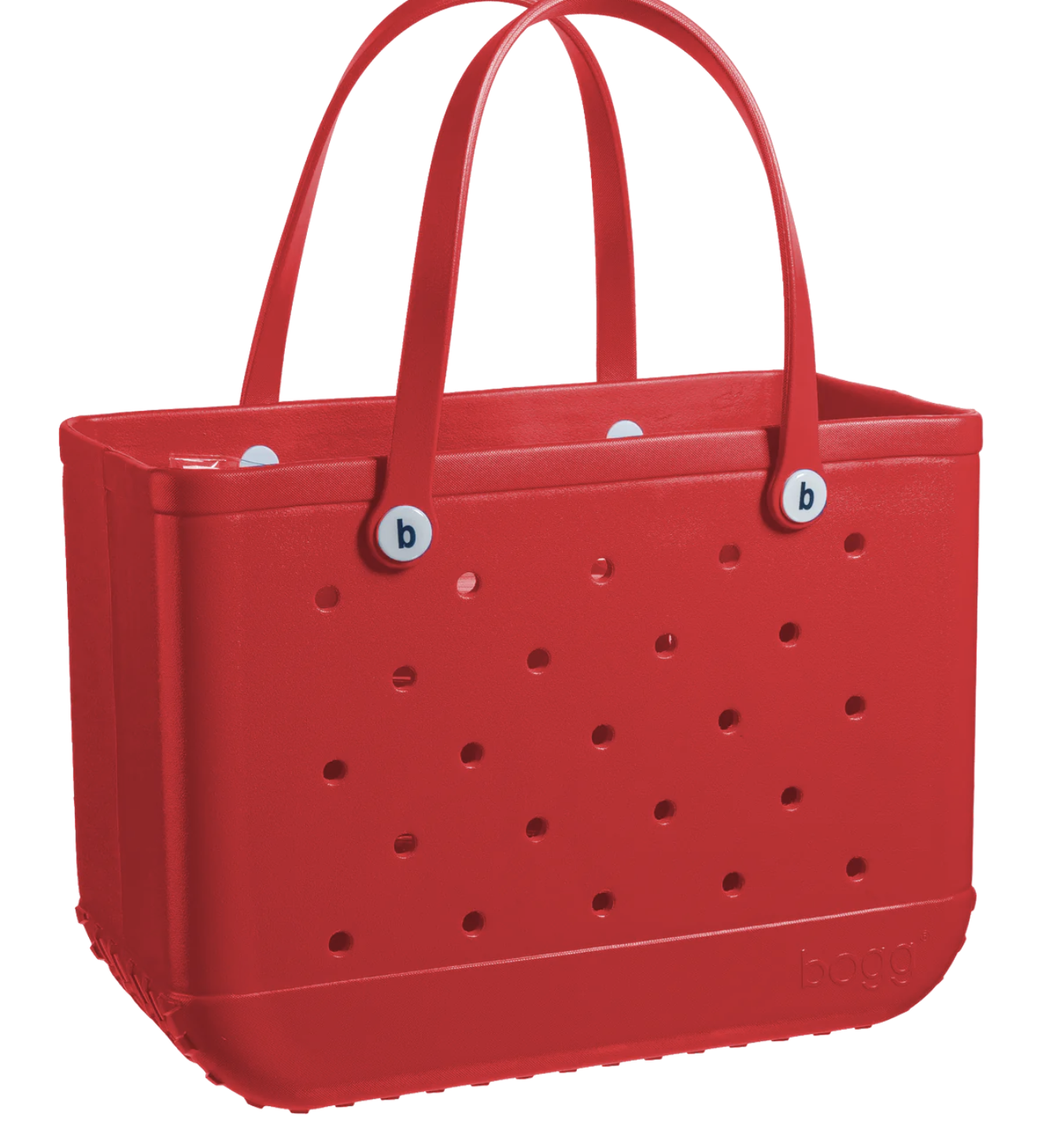 Bright red big bogg
