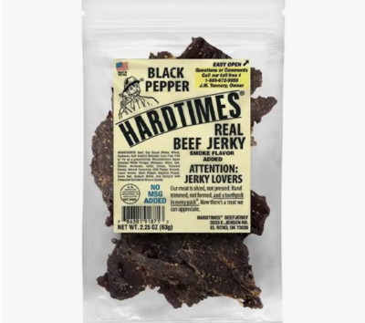 Hard Times Jerky- Black Pepper