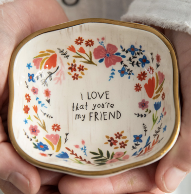 Antiques Trinket Bowl Friend