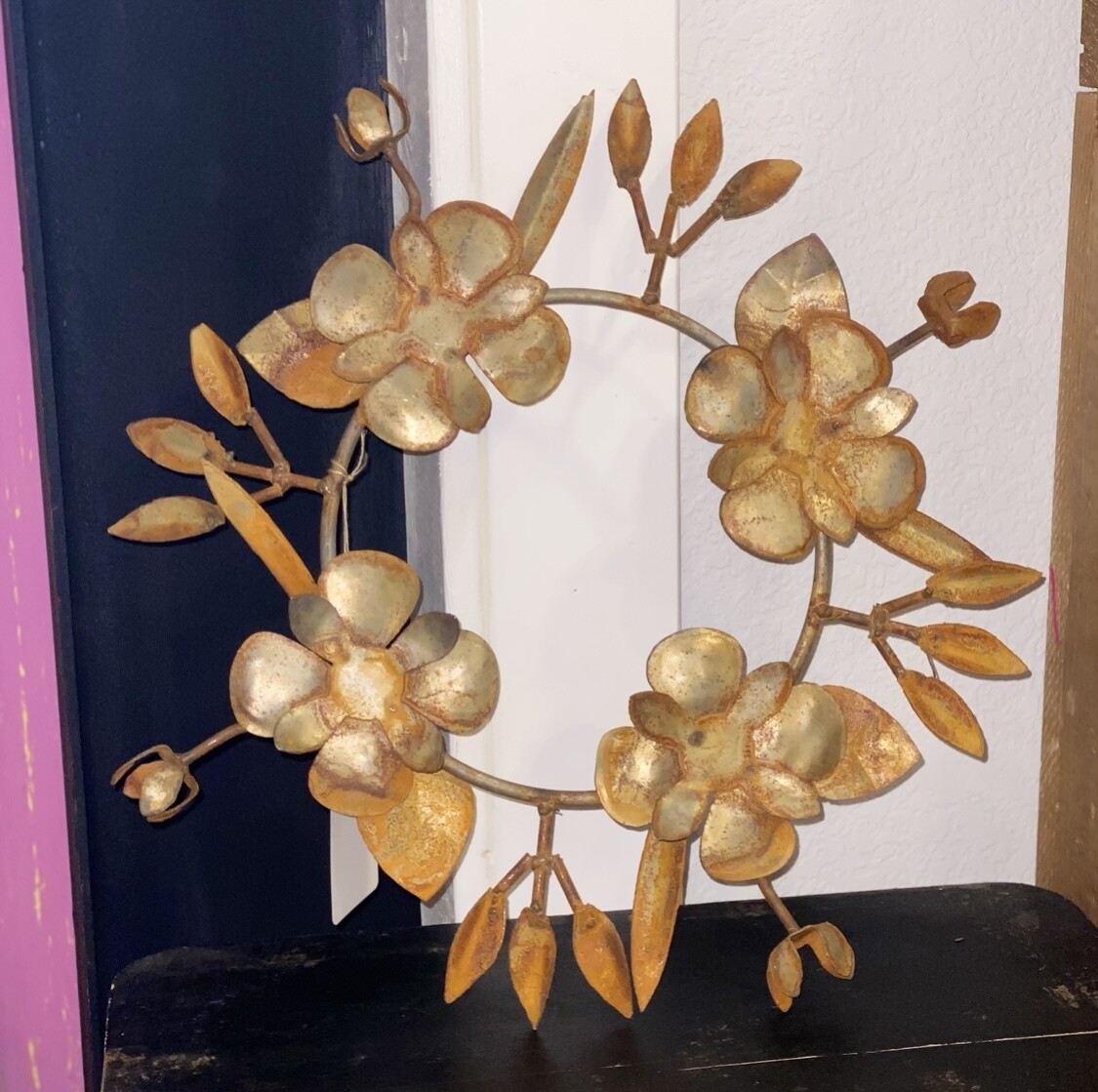 Rustic Metal Wreath