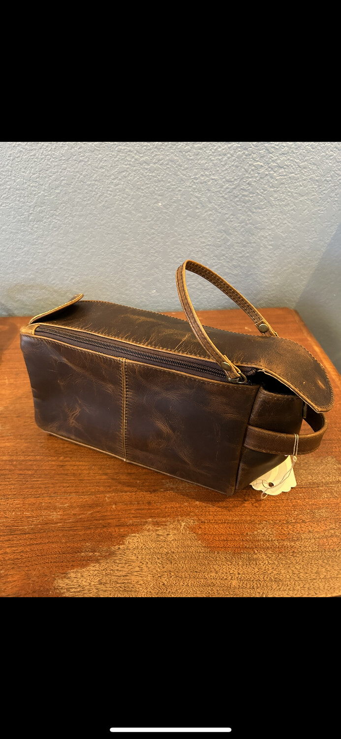 Men's Toiletry leather bag
