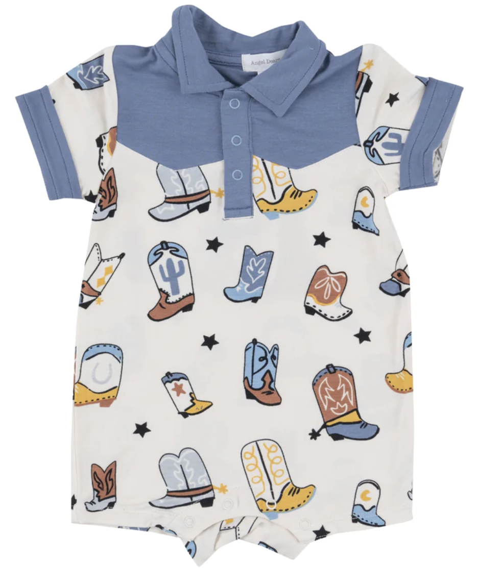 Boots Blue 3-6 M
