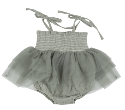 Desert Sage Solid Muslin 0-3 M
