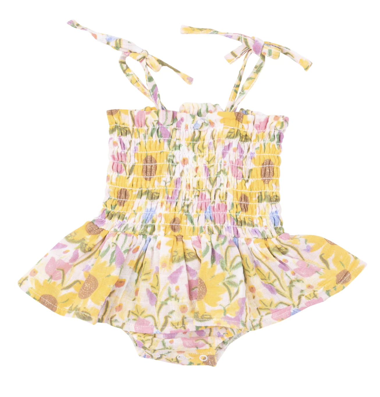 Sunflower Dream Floral 0-3 M