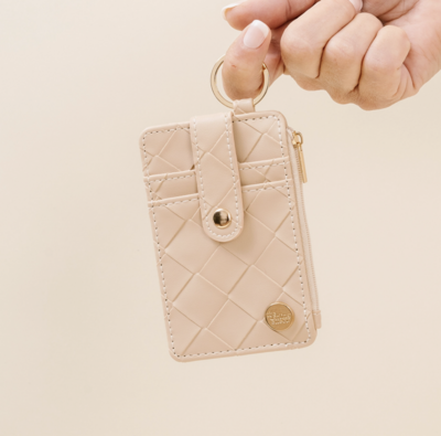Oat Woven Wallet
