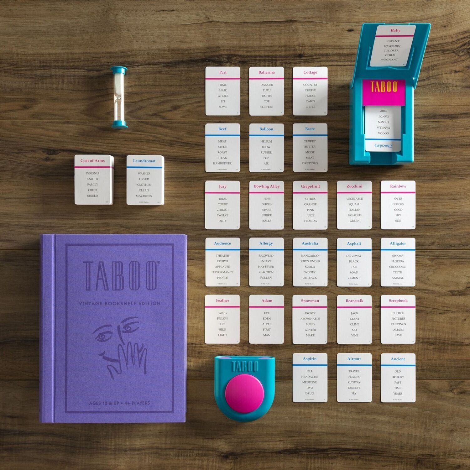 Bookshelf Game- Taboo