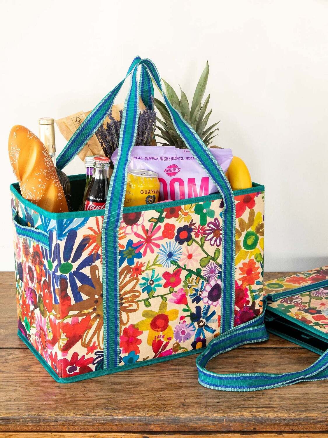 Heavy Duty Box Bags - Bright Floral Garden