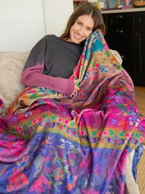 Jewel Borders Blanket