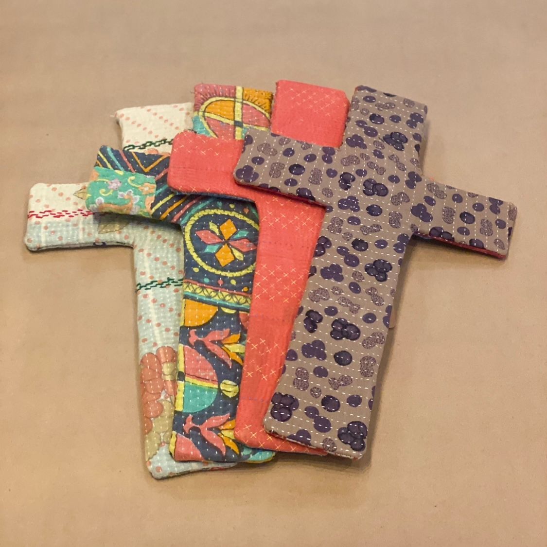 Kantha Cross Large