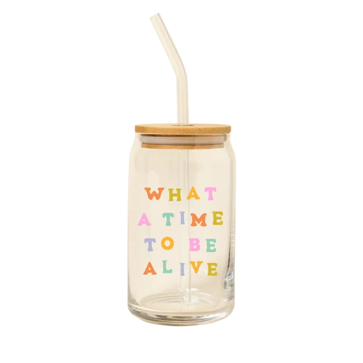 What A Time Glass Cup