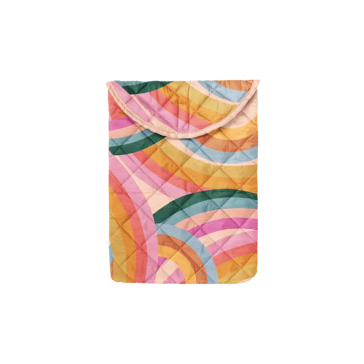 Rainbow Waves 15&quot; Laptop Case