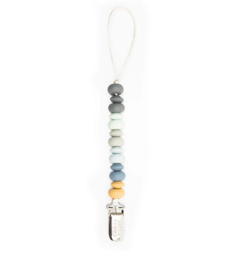 Blue Pacifier Clip