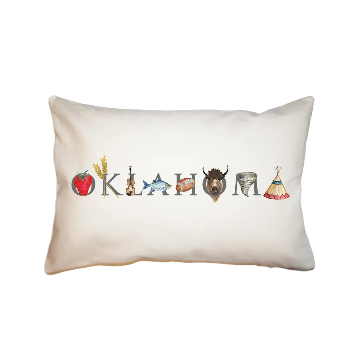 Oklahoma Rectangular Pillow
