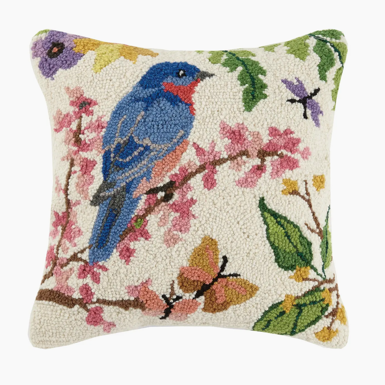 Bluebird Hook Pillow