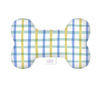 Plaid Dog Toy- Small