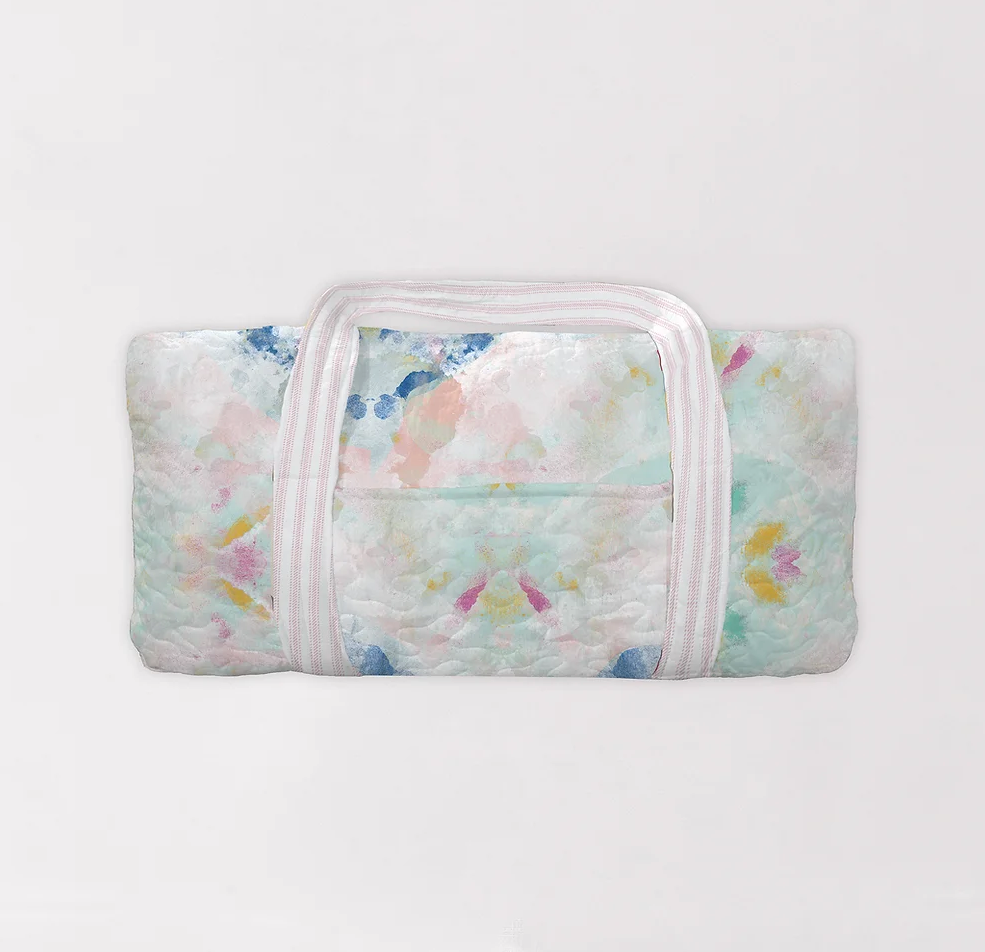 Kei White Duffel Bag