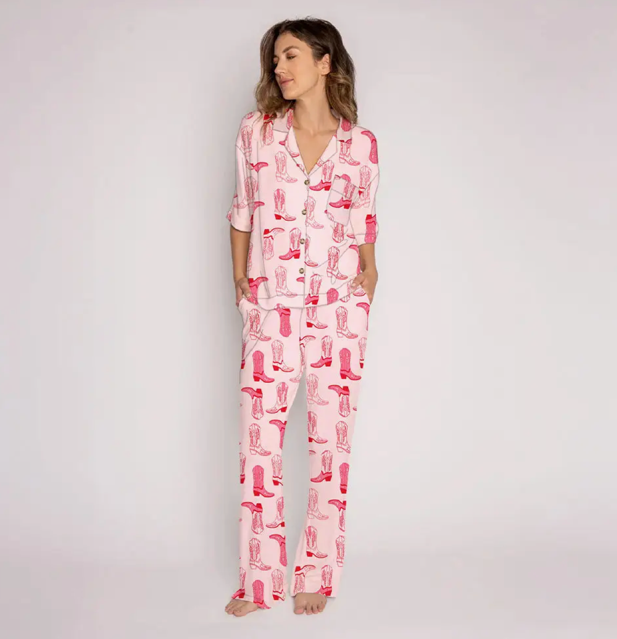 Boots Pajamas- Small