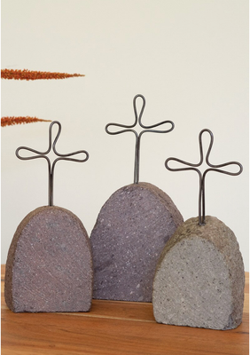 River Rock Headstones