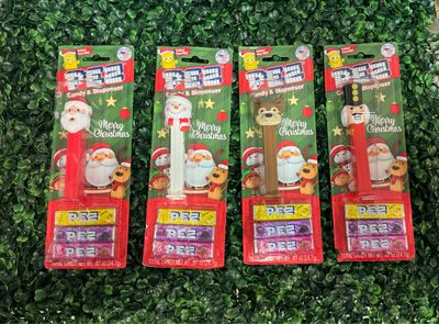 Christmas/ winter Pez candy