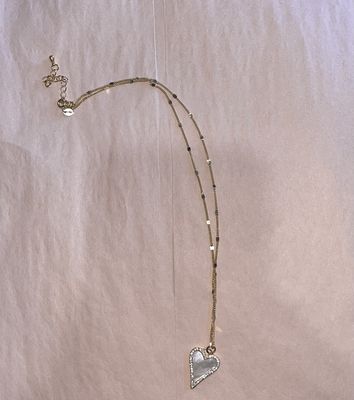 Pearl Heart Necklace
