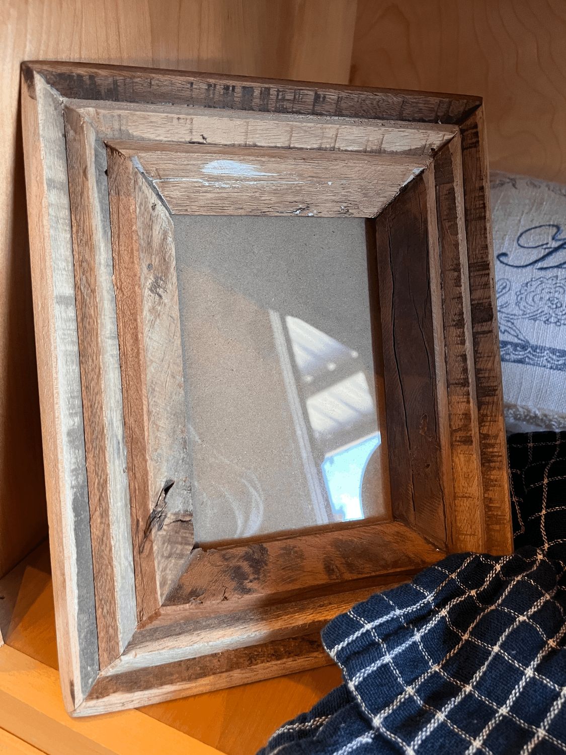 Recycled Natural Wood Frame
