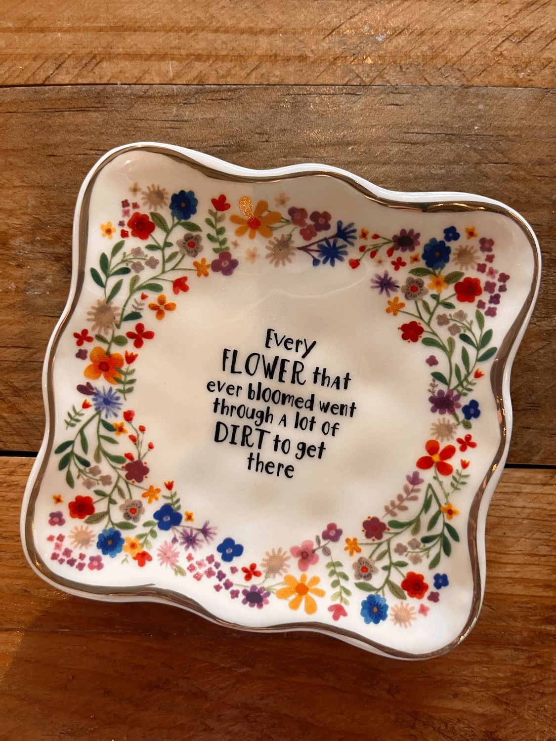 Every Flower Trinket Tray