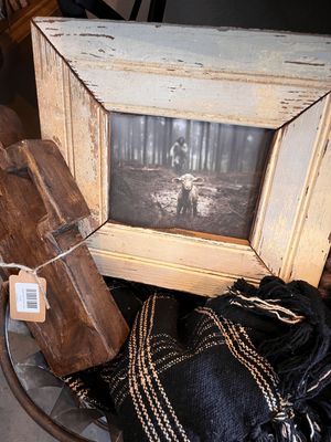 Whitewashed 5x7 Lamb Frame