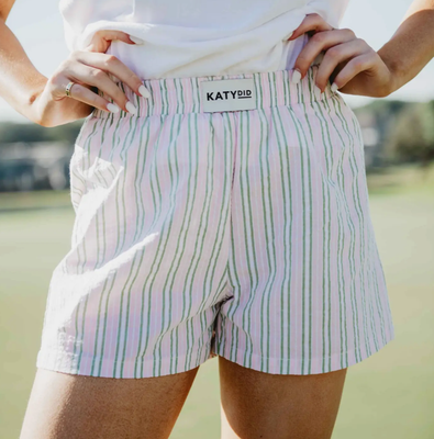 Green and Pink Shorts XL