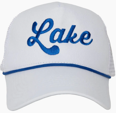 Lake Trucker Hat- Blue
