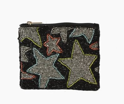 Stars Beaded Purse