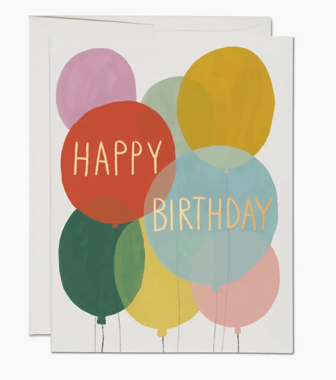 card- happy birthday balloons