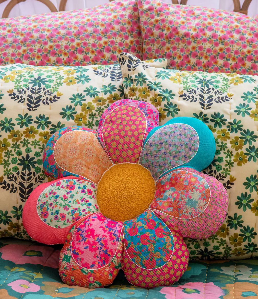 Whimsy Patchwork Pillow